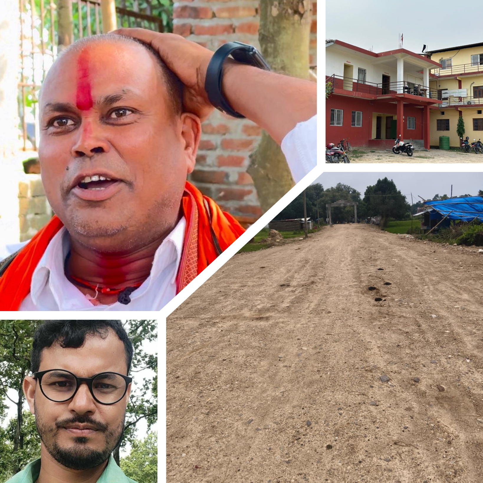 नवराजपुर गाउँपालिकामा खाता बन्द तर योजना चालु, गाउँपालिका अध्यक्षले २० लाख झ्वाम गर्न सुरु गरे सडक निर्मणकार्य